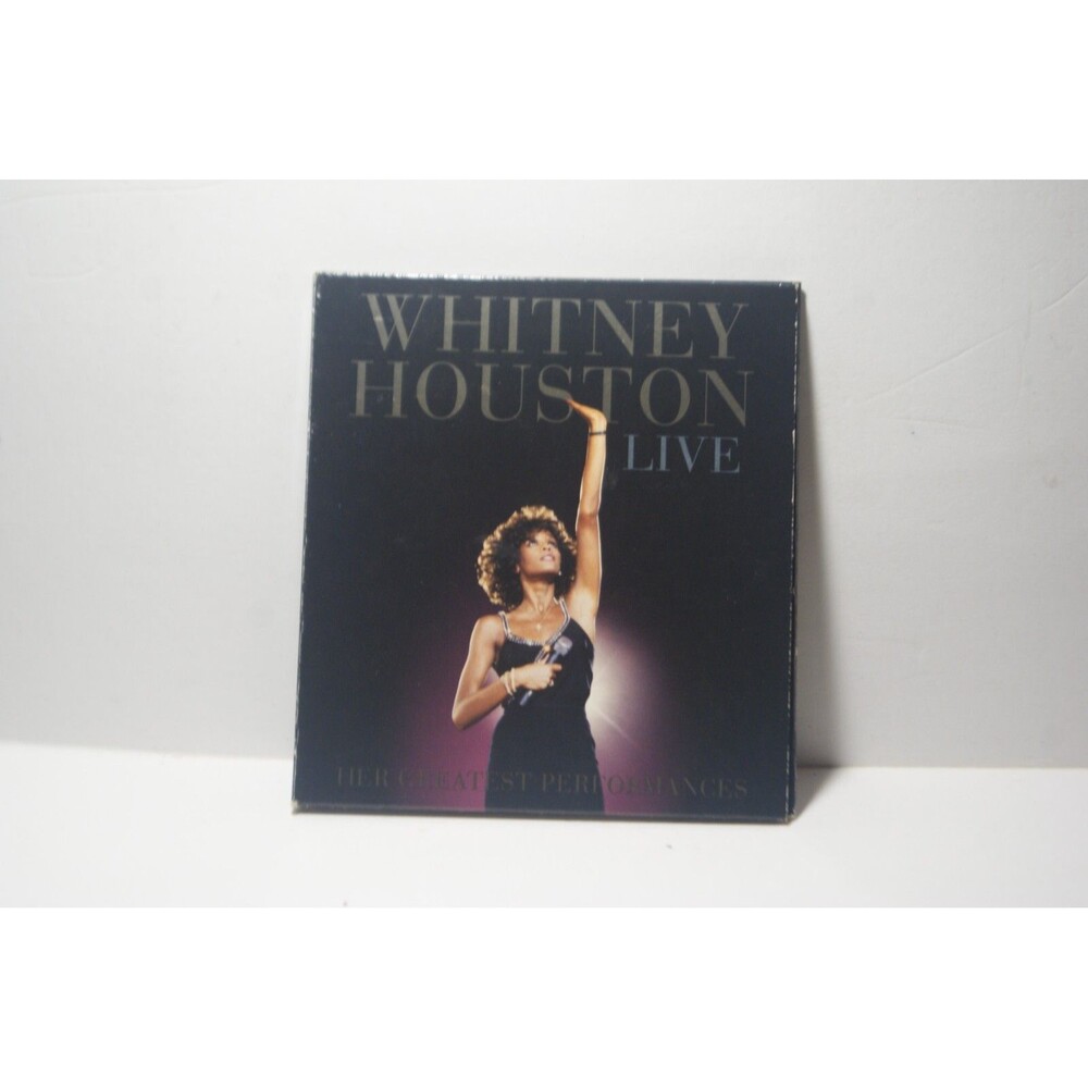 Whitney Houston Live DVD/CD Portrait Book Style A True Collectors Item R&B Soul